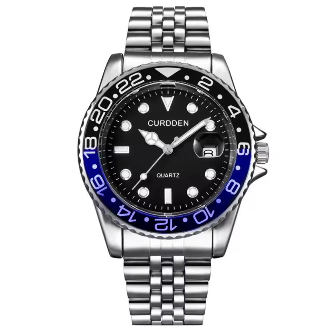 CURDDEN 38MM GLOBAL - Montre à Quartz pour Homme Bicolore