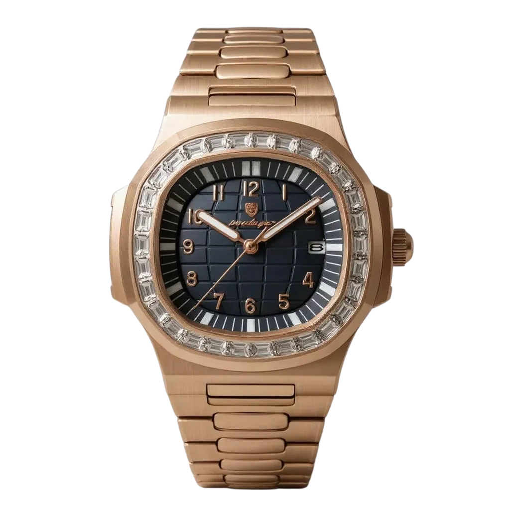 SOMMATRICE V2 41MM ROCKSTELL - Montre à Quartz pour Homme en Bronze