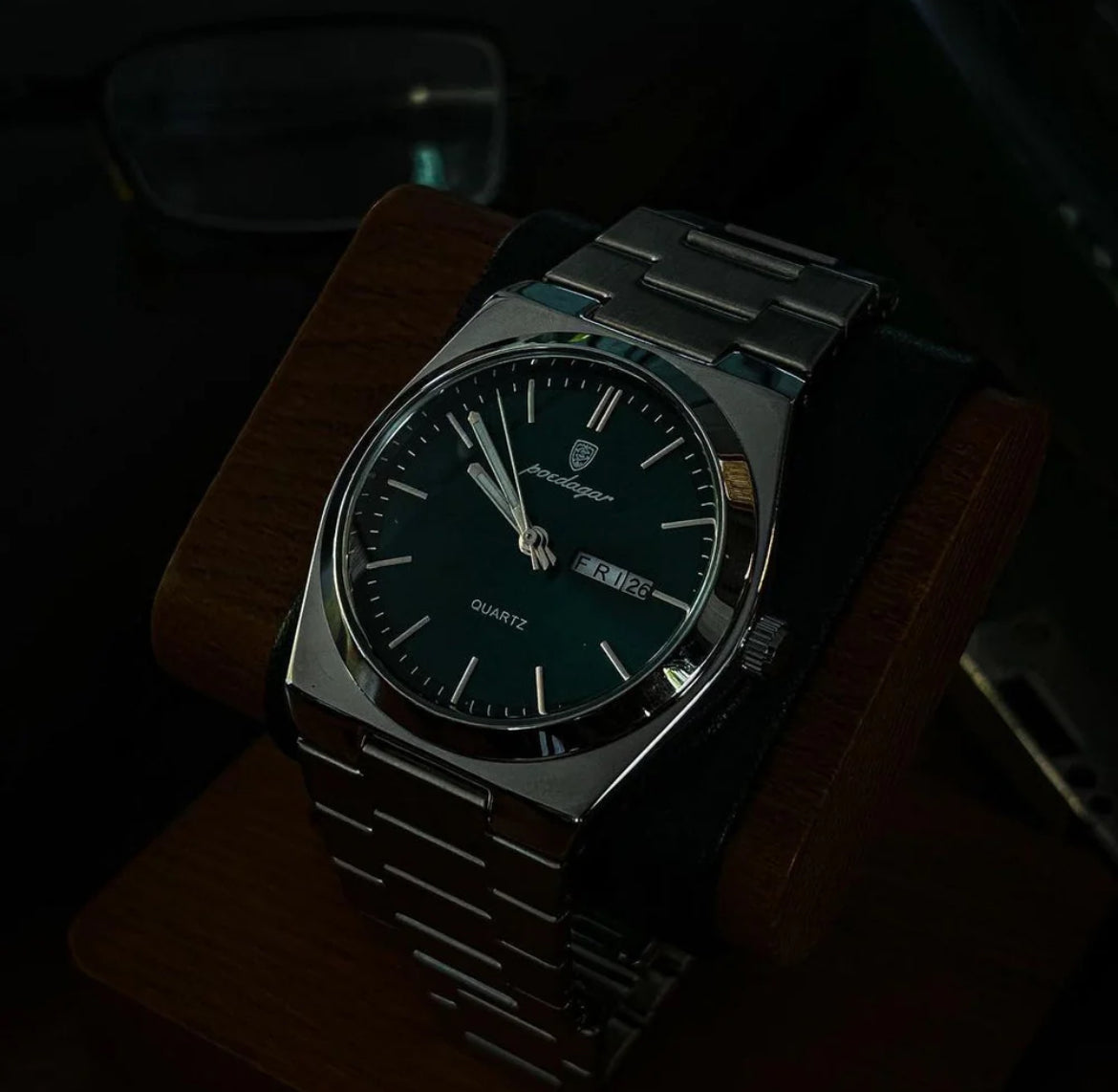 SOMMATRICE QRX - Montre Quartz Homme Tendance