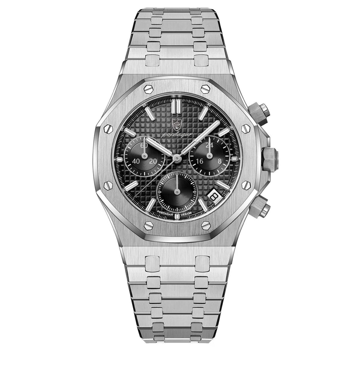 SKYLANDER AP - Montre Quartz Acier Inoxydable Intemporelle Homme