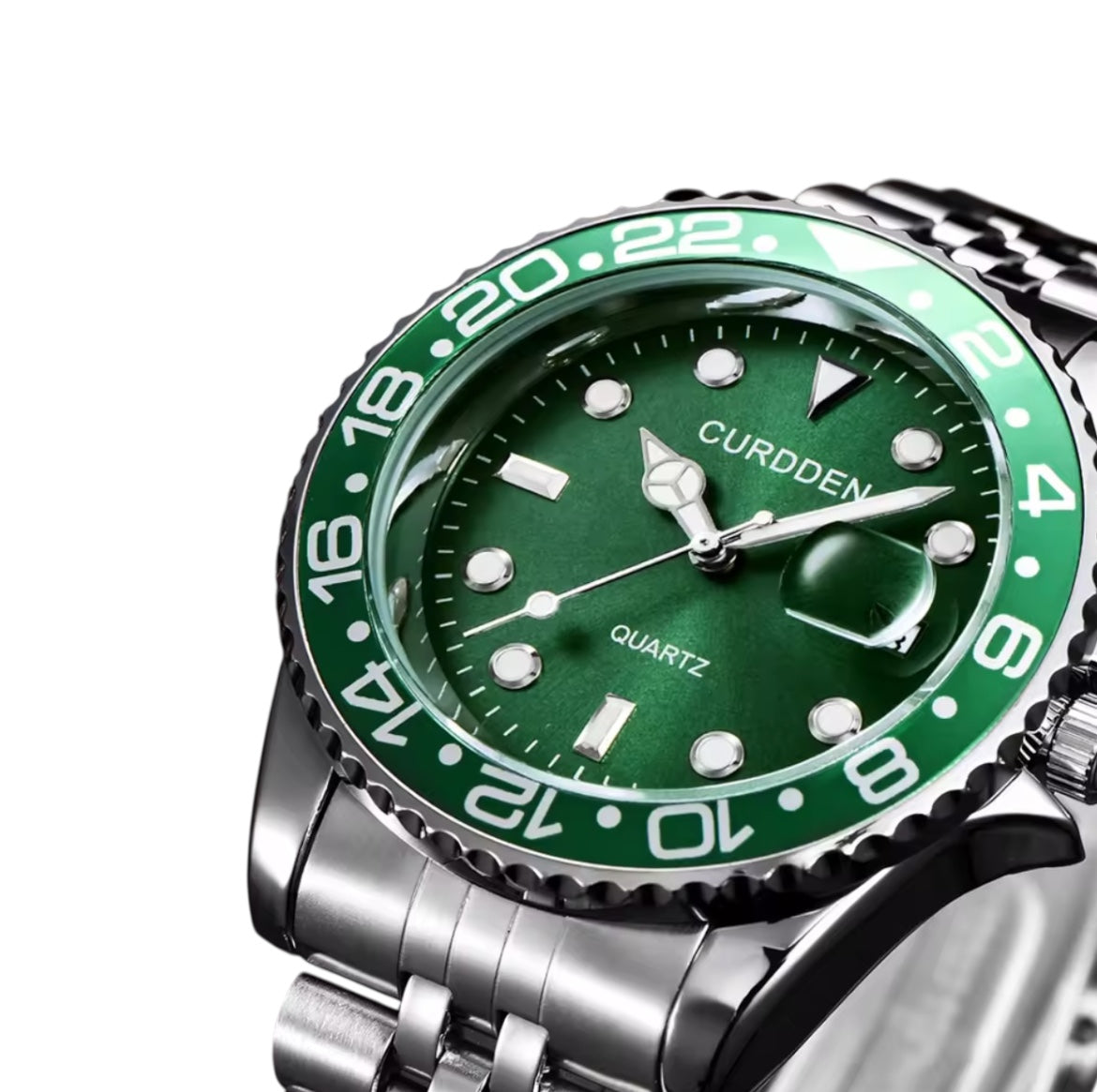 CURDDEN 38MM GLOBAL - Montre à Quartz pour Homme Bicolore