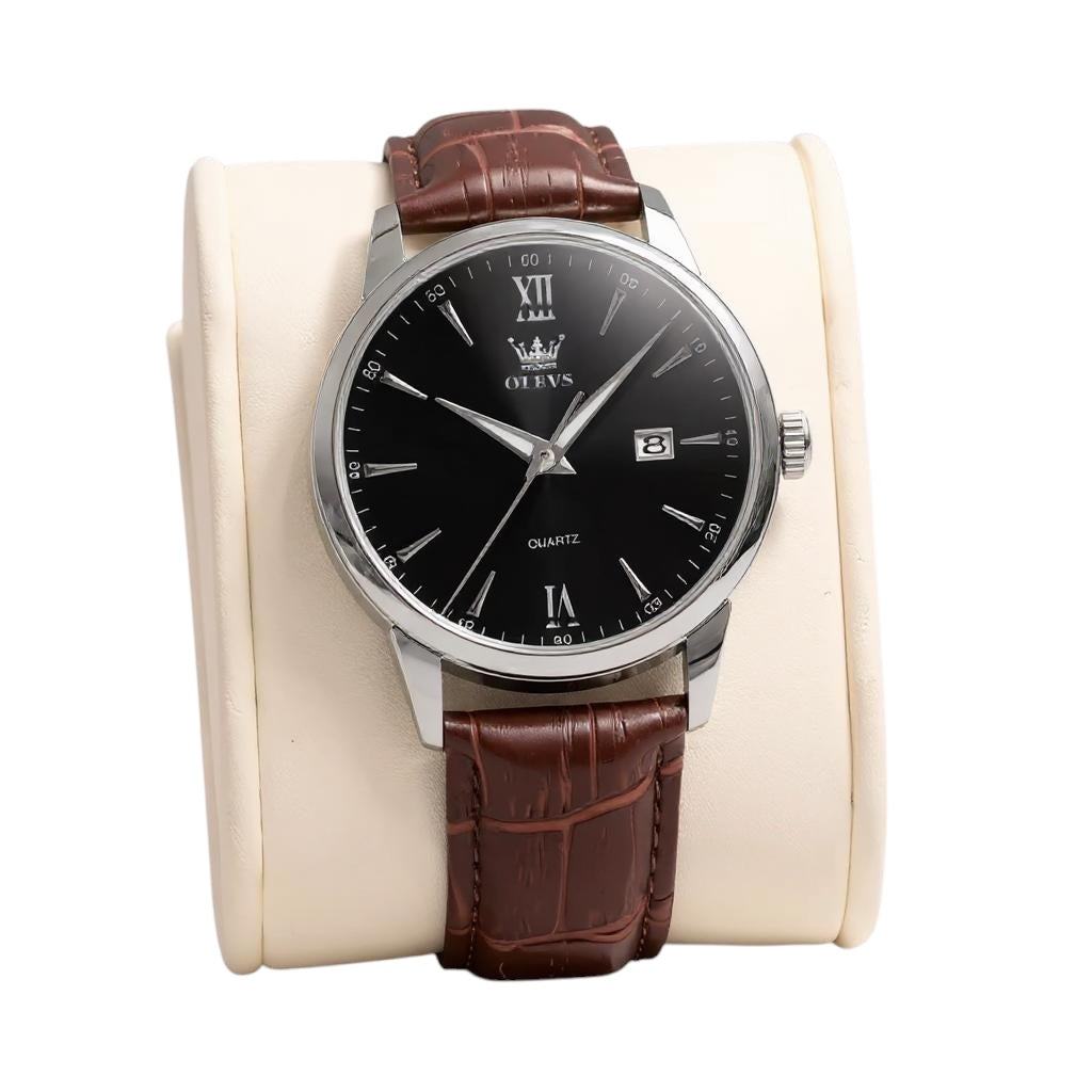 DIESEL 42MM PICK - Montre pour Homme à Bracelet en Cuir Classe