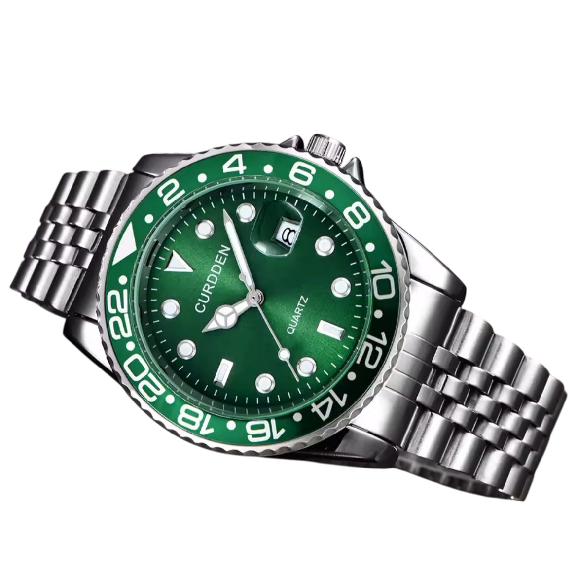 CURDDEN 38MM GLOBAL - Montre à Quartz pour Homme Bicolore