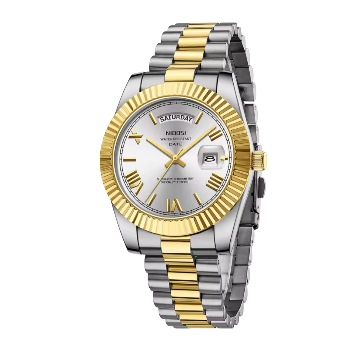 SUBLINER 39MM DATE NIGHT - Montre à Quartz pour Homme Style Luxe