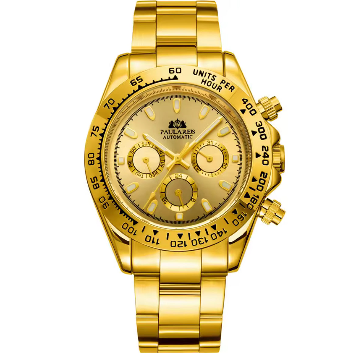 JASON TODD - Montre Automatique pour Homme Style de Luxe