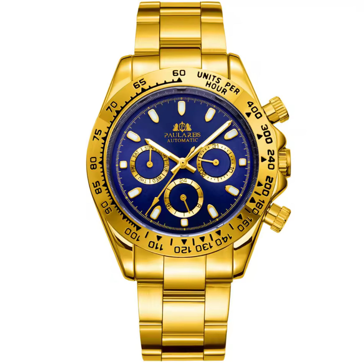 JASON TODD - Montre Automatique pour Homme Style de Luxe