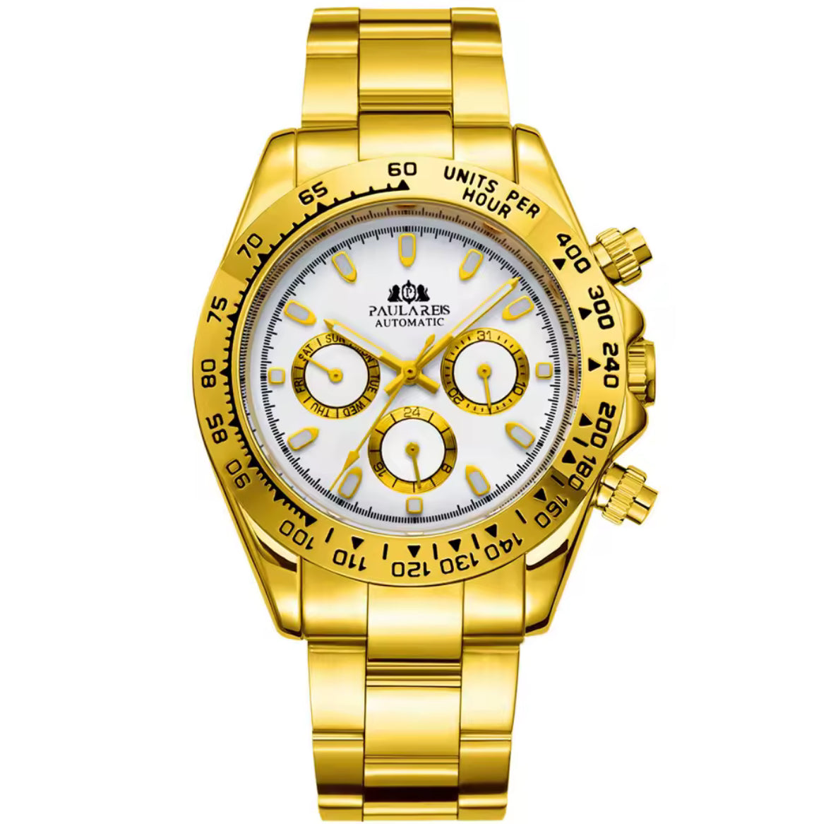 JASON TODD - Montre Automatique pour Homme Style de Luxe
