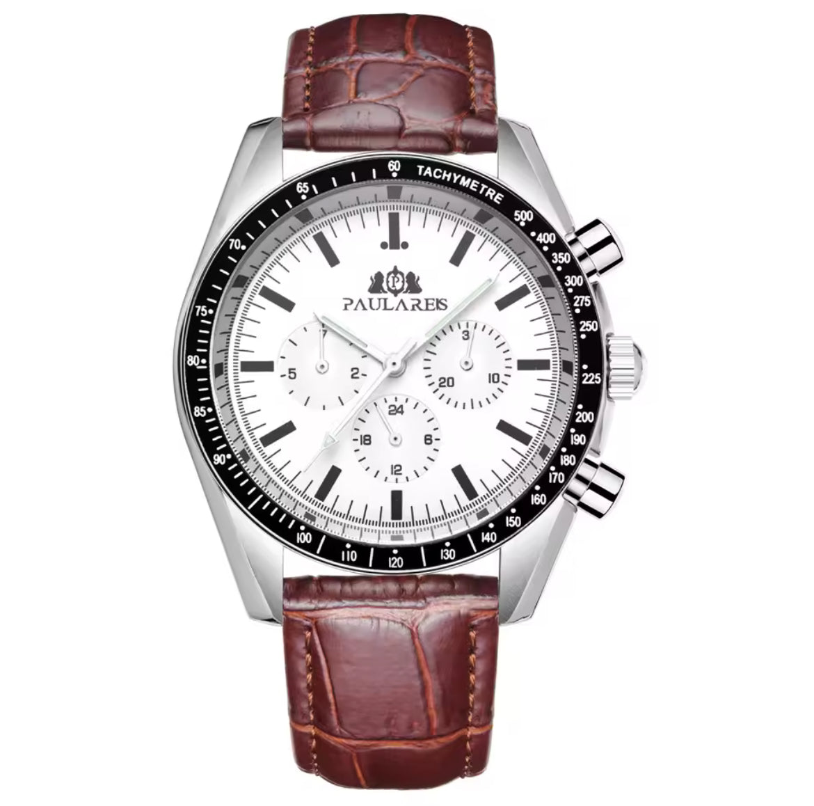FARMER - Montre Automatique pour Homme à Bracelet en Cuir