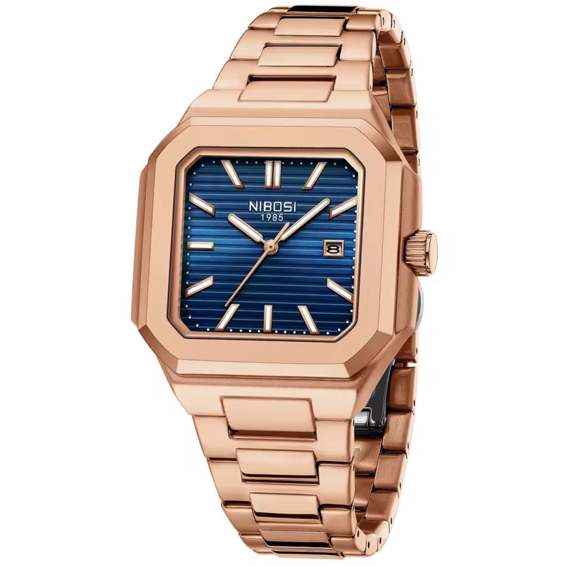 SKY MASTER - 39 MM CRONOPHAGE - Montre Carré pour Homme en Acier