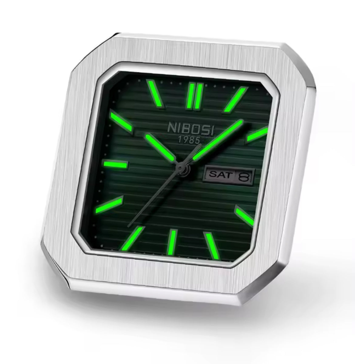SKY MASTER - 39 MM CRONOPHAGE - Montre Carré pour Homme en Acier