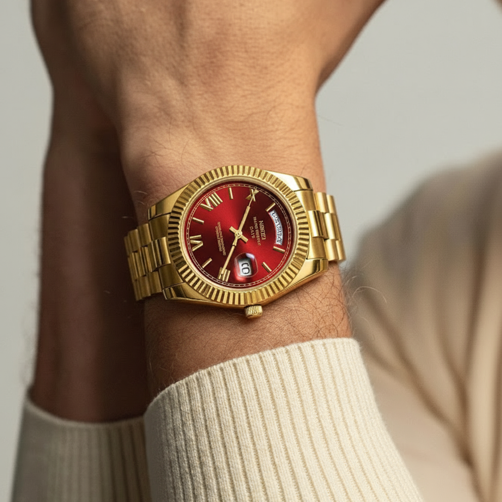 SUBLINER 39MM DATE NIGHT - Montre à Quartz pour Homme Style Luxe