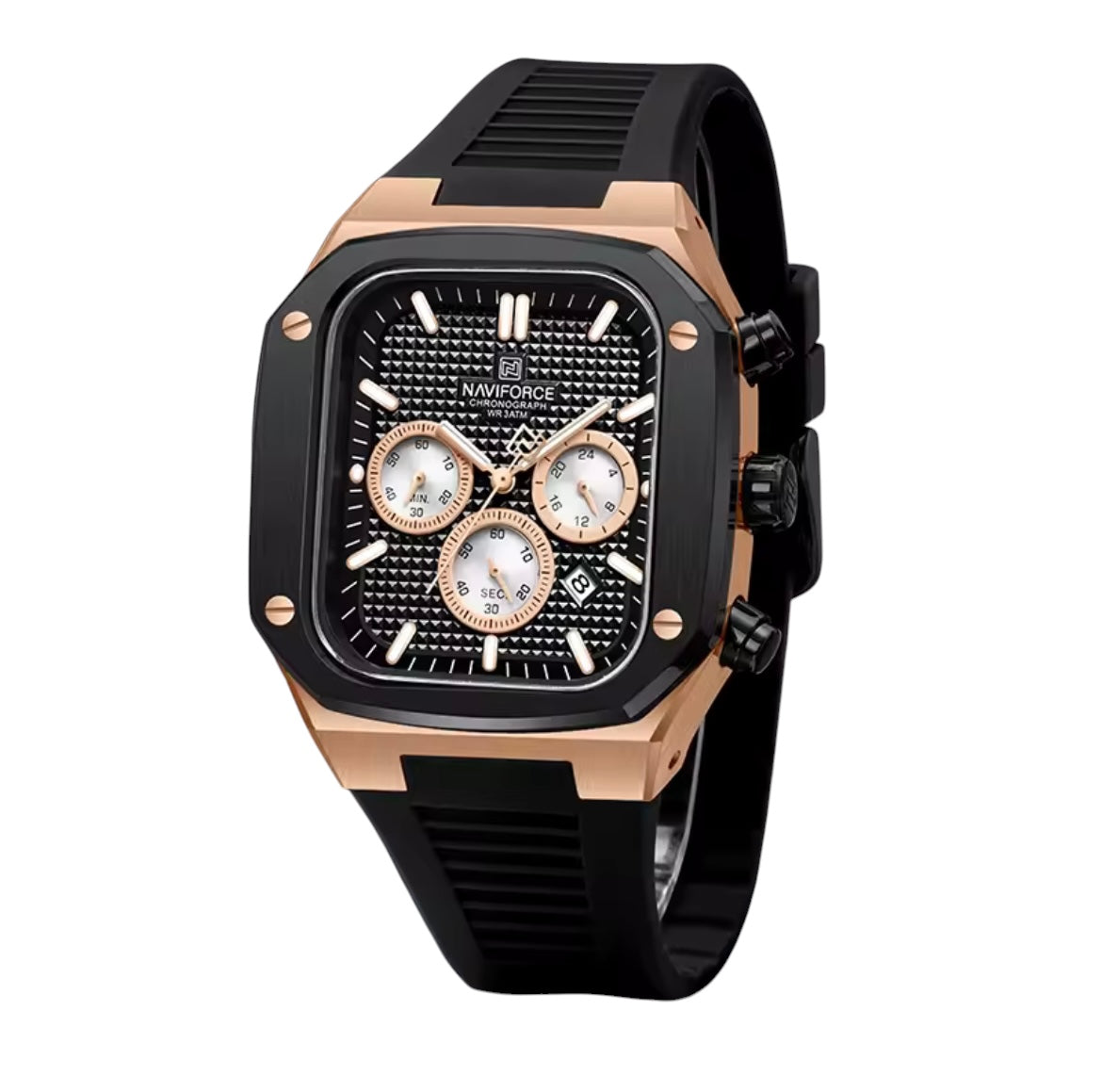 ROYAL APM 41MM GOLDENFANG - Montre à Cadran Rectangulaire pour Homme en Or