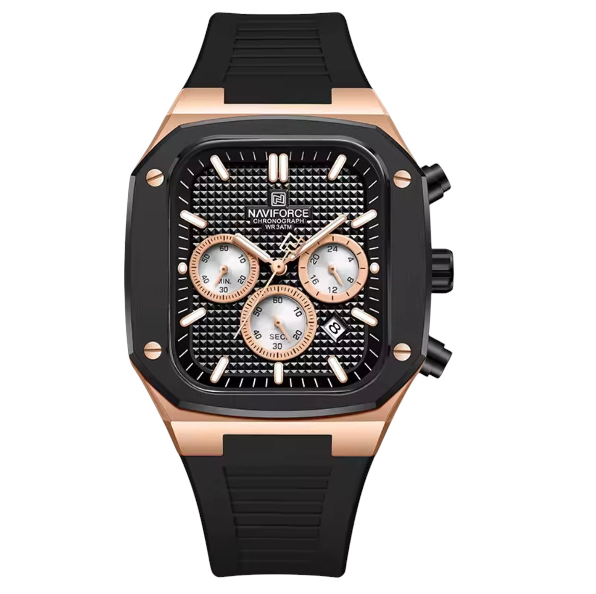 ROYAL APM 41MM GOLDENFANG - Montre à Cadran Rectangulaire pour Homme en Or