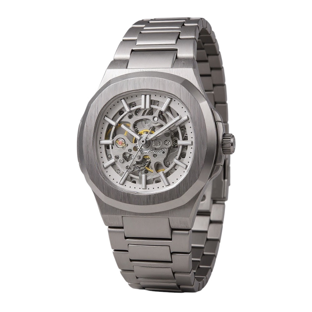 FOAM MASTER - Montre Squelette pour Homme 38mm