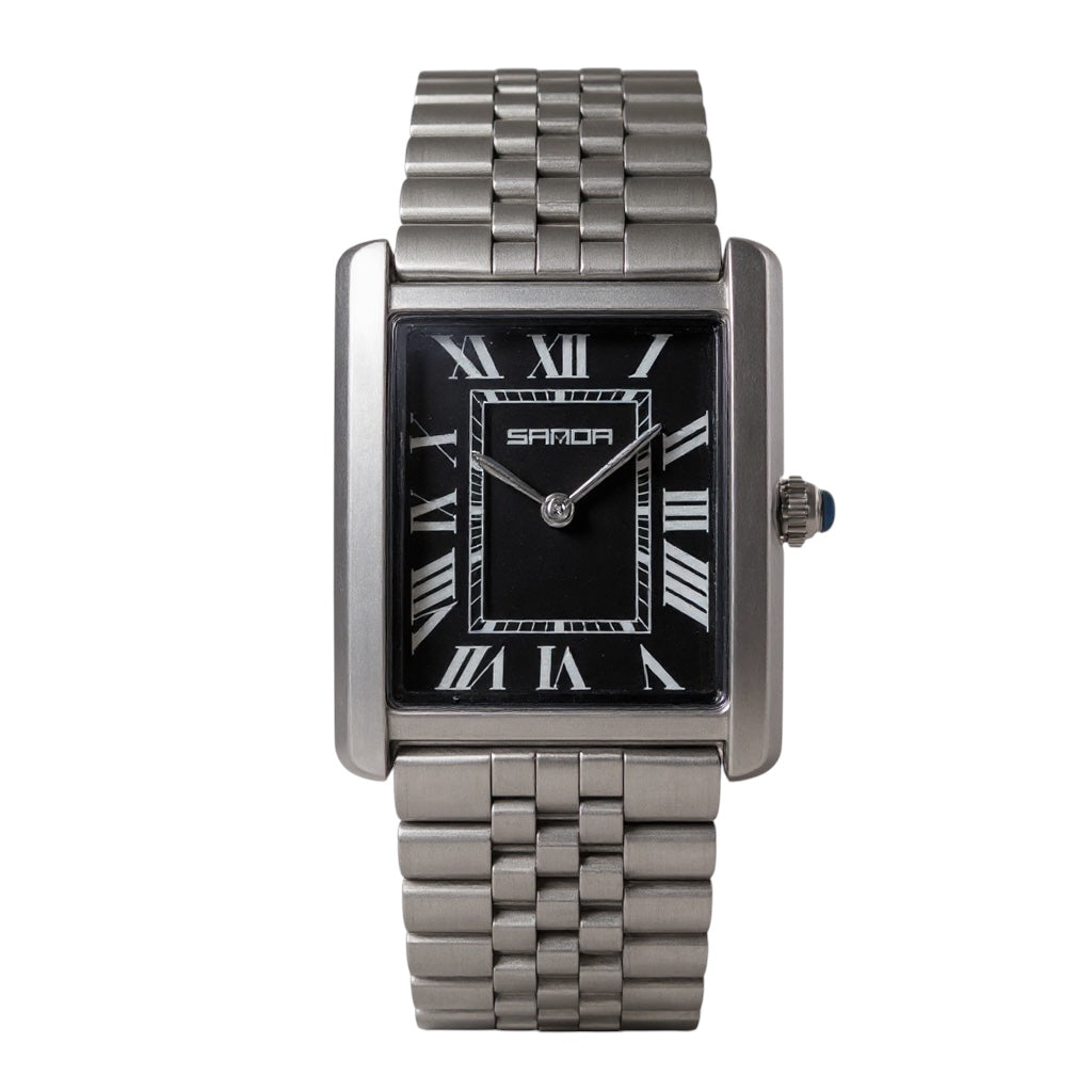 BUILDER - MONTRE RECTANGULAIRE POUR HOMME