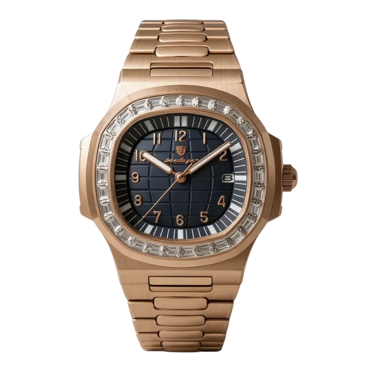 SOMMATRICE V2 41MM ROCKSTELL - Montre à Quartz pour Homme en Bronze