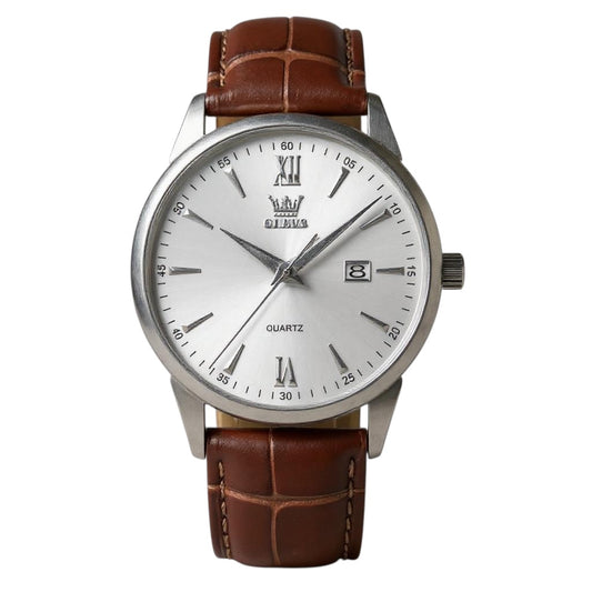 DIESEL 42MM PICK - Montre pour Homme à Bracelet en Cuir Classe