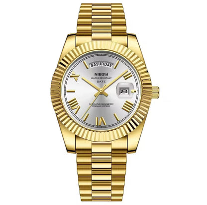 SUBLINER 39MM DATE NIGHT - Montre à Quartz pour Homme Style Luxe