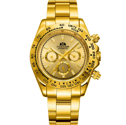 JASON TODD - Montre Automatique pour Homme Style de Luxe