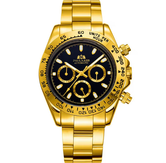 JASON TODD - Montre Automatique pour Homme Style de Luxe
