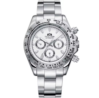 ALFRED PENNYWORTH - Montre Automatique pour Homme Blanche