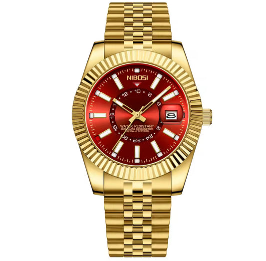 SOULMASTER - Montre Automatique pour Homme en Or