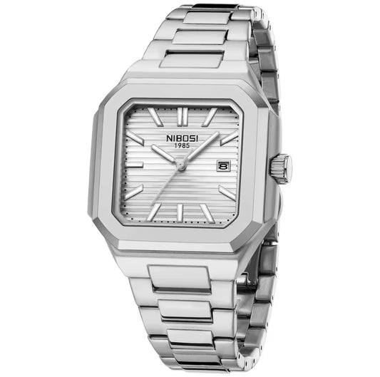 SKY MASTER - 39 MM CRONOPHAGE - Montre Carré pour Homme en Acier