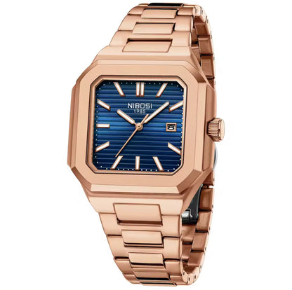 SKY MASTER - 39 MM CRONOPHAGE - Montre Carré pour Homme en Acier