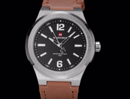 COMMITER 4O MM MPxi - Montre pour Homme à Bracelet en Cuir Lisse