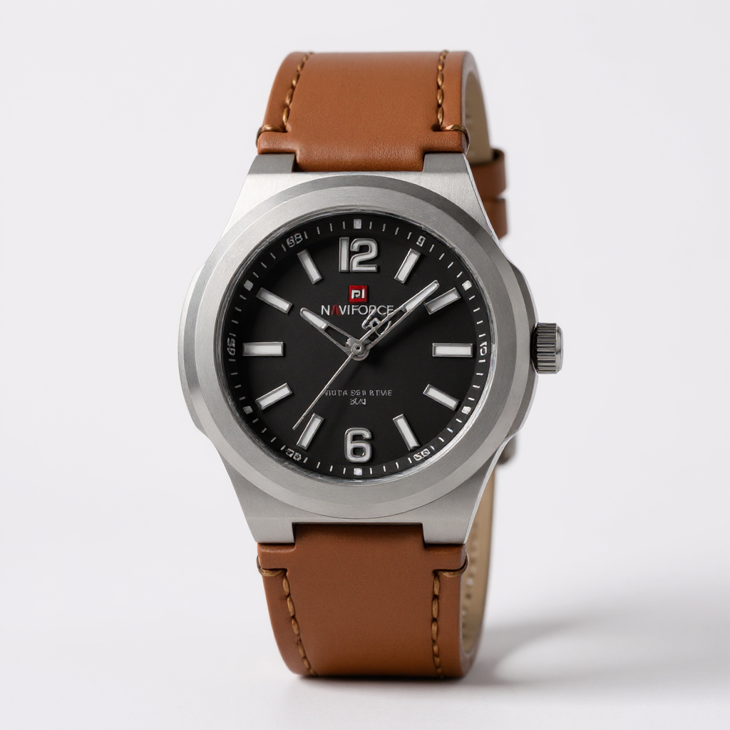 COMMITER 4O MM MPxi - Montre pour Homme à Bracelet en Cuir Lisse